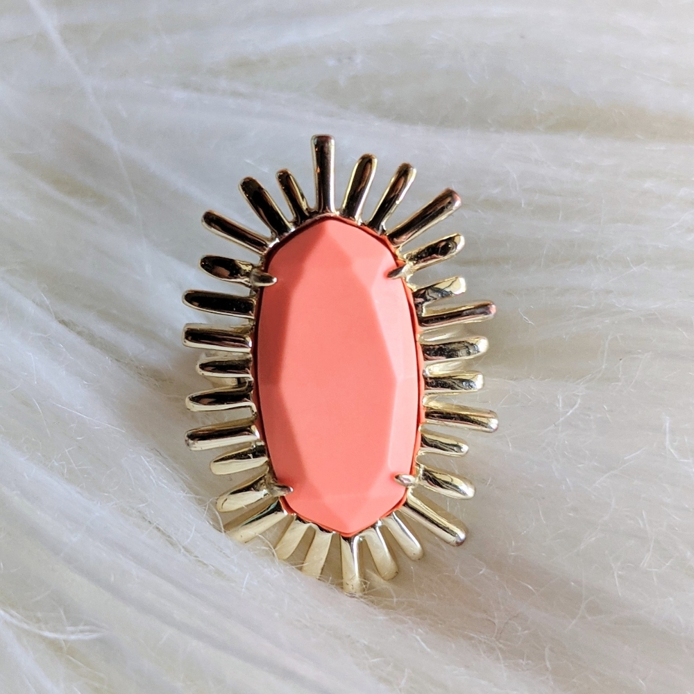 Kendra Scott custom Coral Owen Cocktail Ring